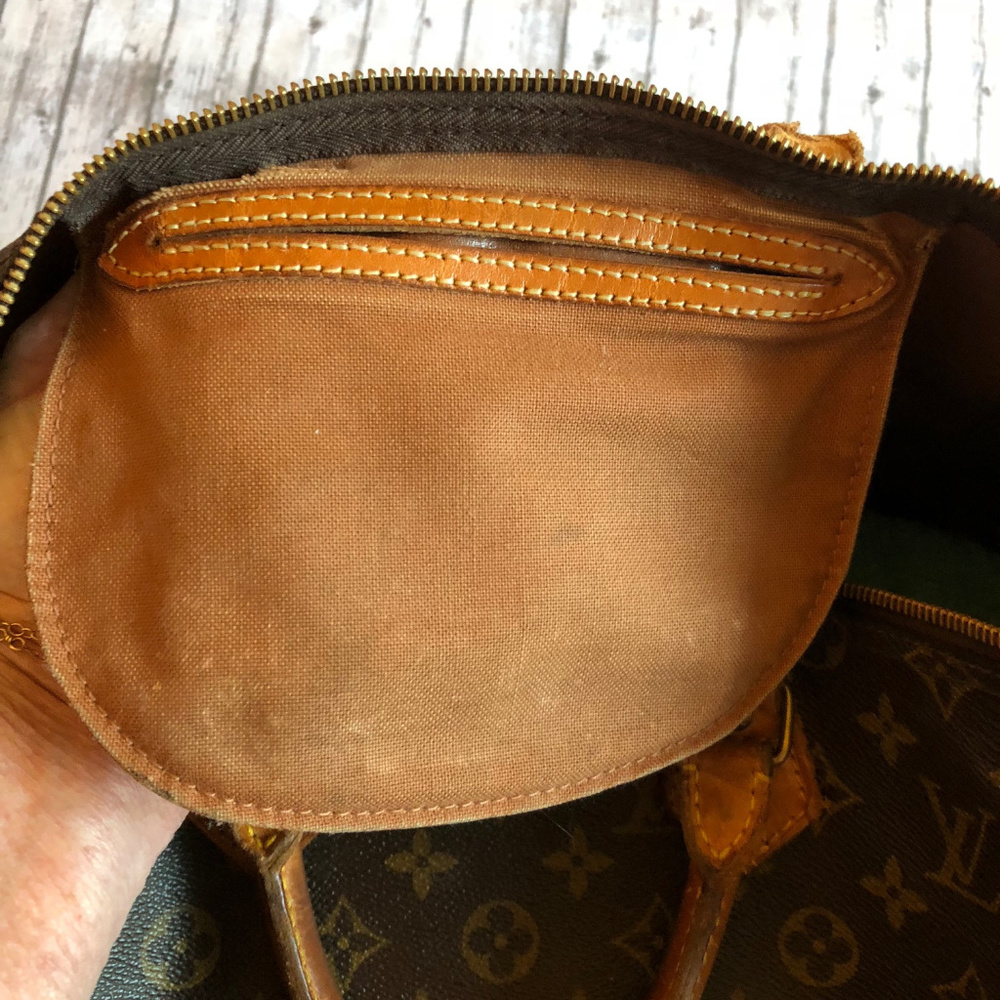 Vuitton Mallitier Speedy 35 Monogram Canvas Satche - Picture 8 of 8